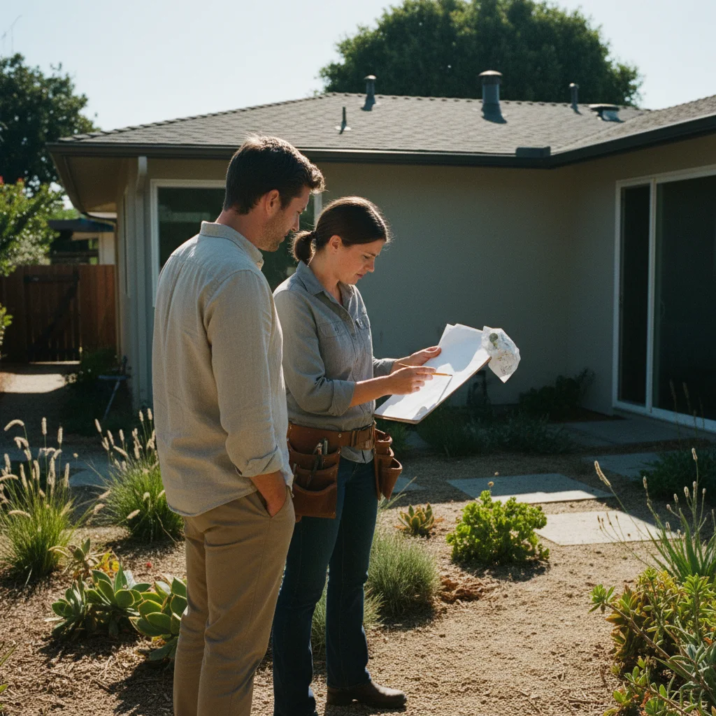 home improvement project documentary photograph
