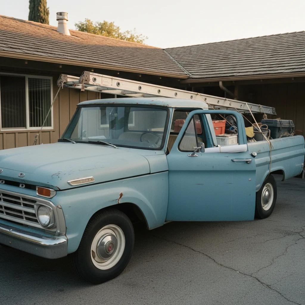 home improvement project documentary photograph