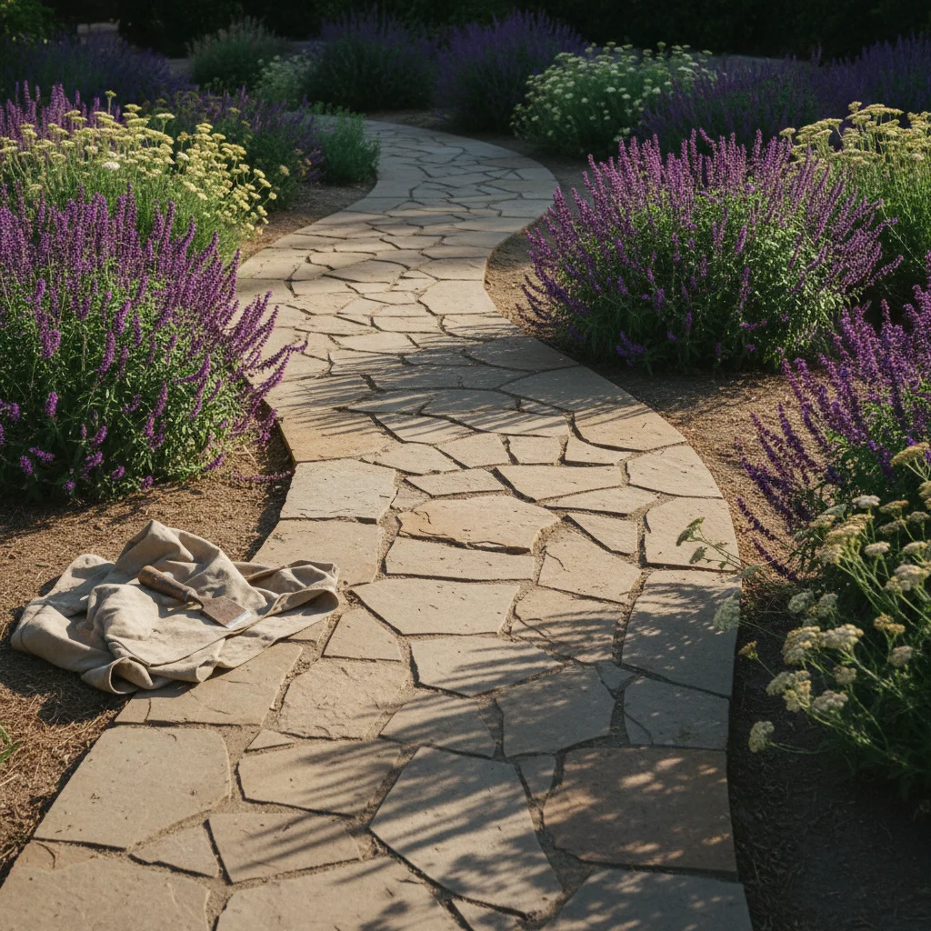hardscape project documentary photograph