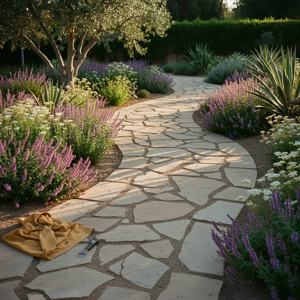 hardscape project documentary photograph