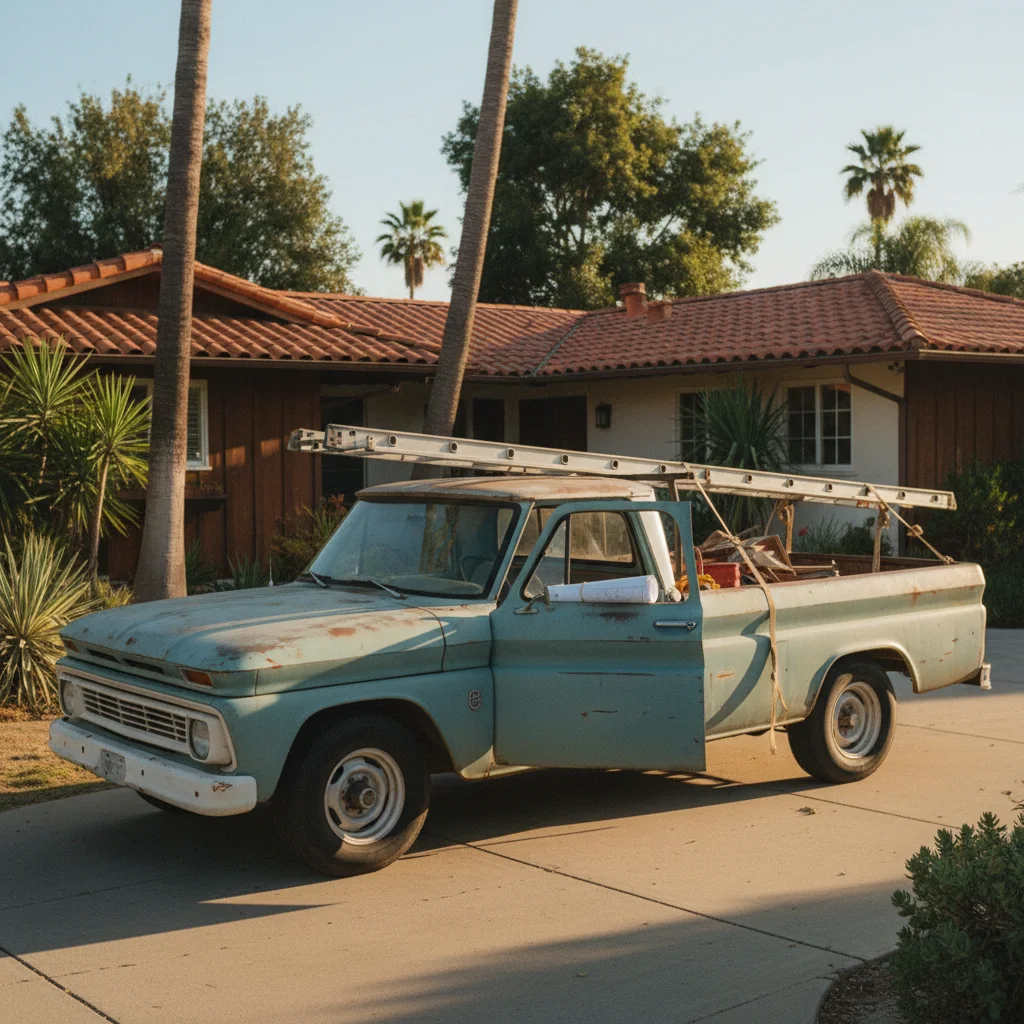 home improvement project documentary photograph