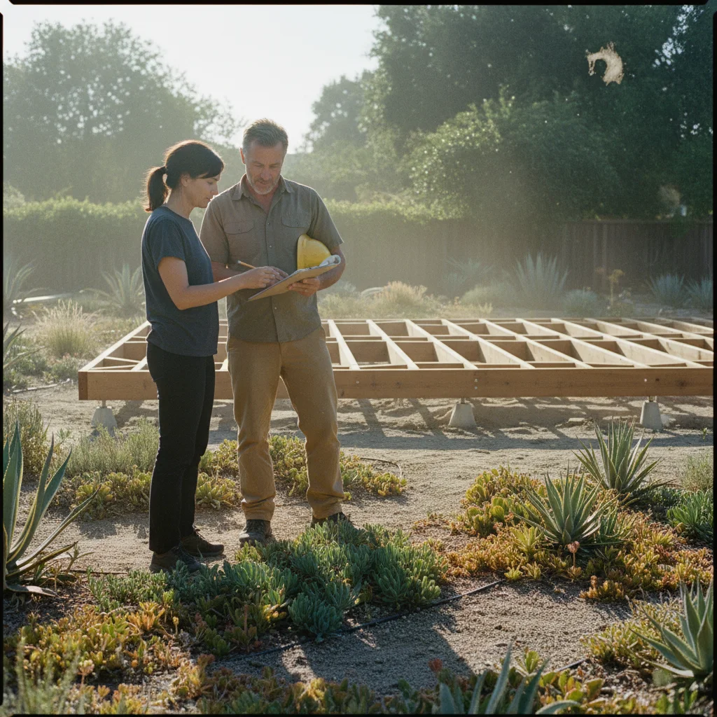 home improvement project documentary photograph
