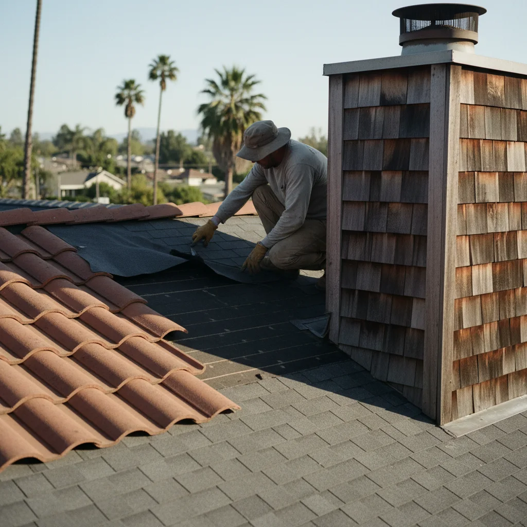 roofing project documentary photograph