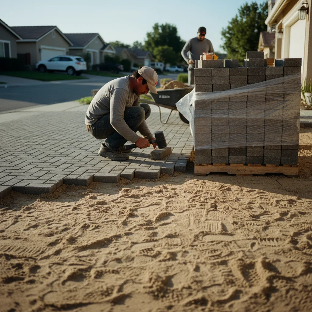 driveway project documentary photograph