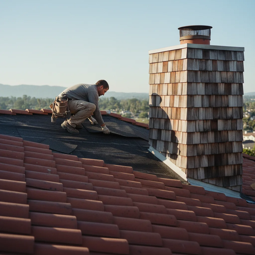 roofing project documentary photograph