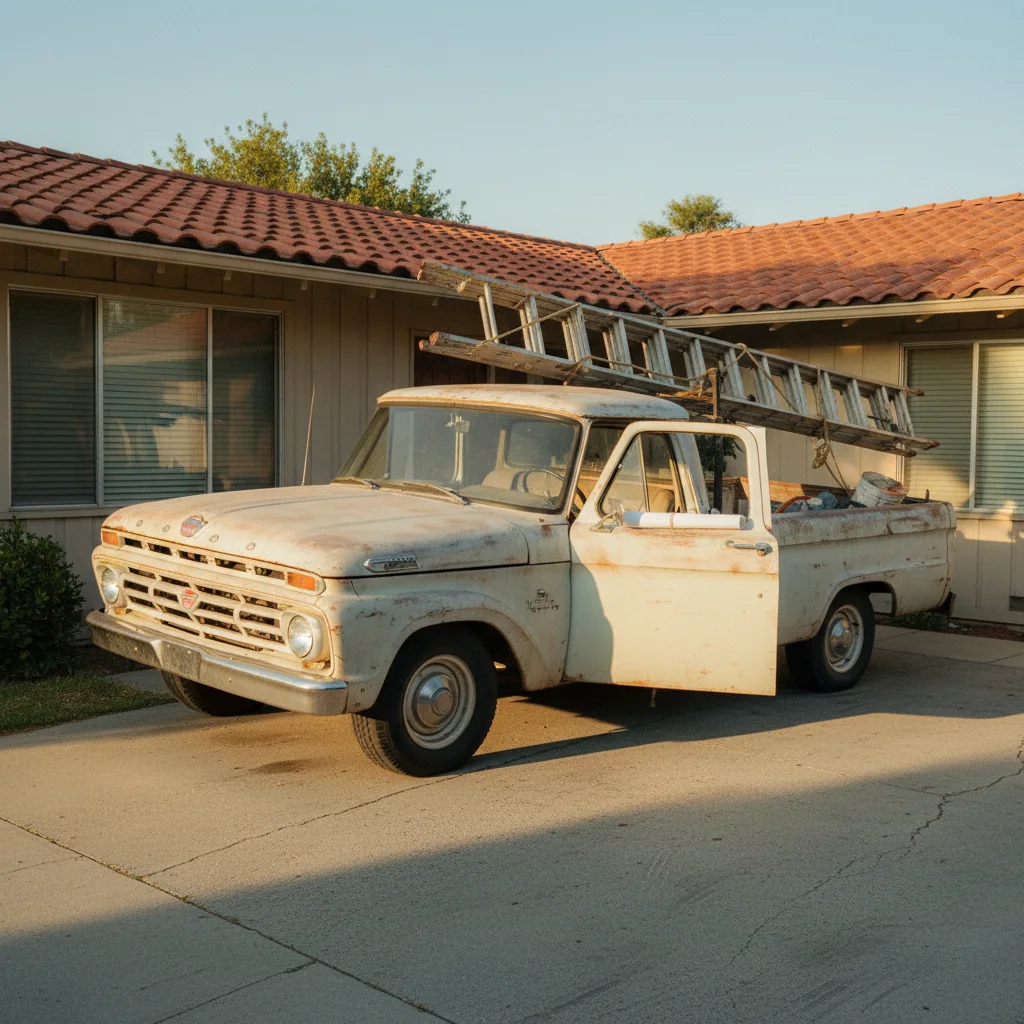 home improvement project documentary photograph