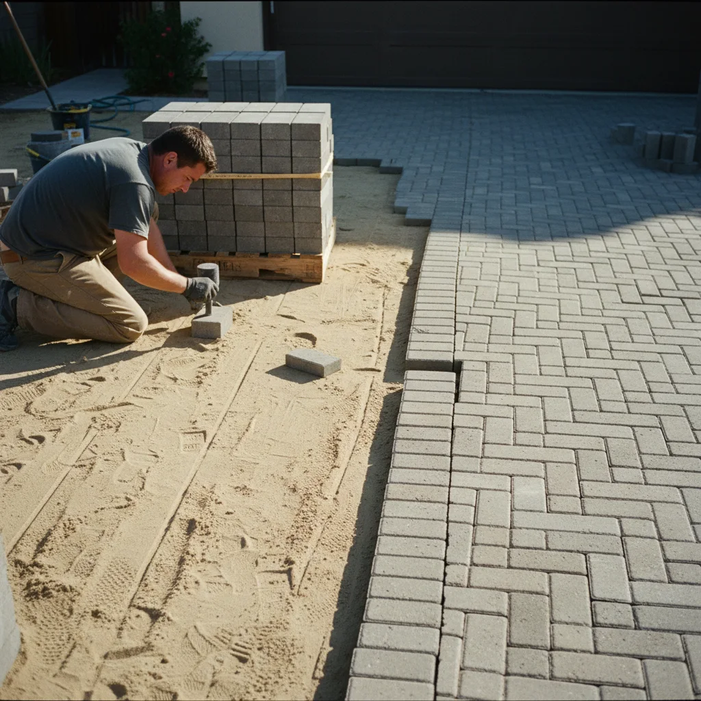 driveway project documentary photograph