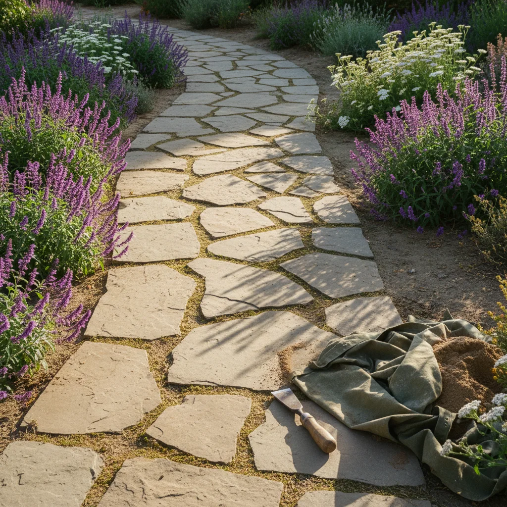 hardscape project documentary photograph